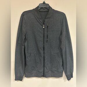 lululemon athletica Charcoal Zip Up Jacket